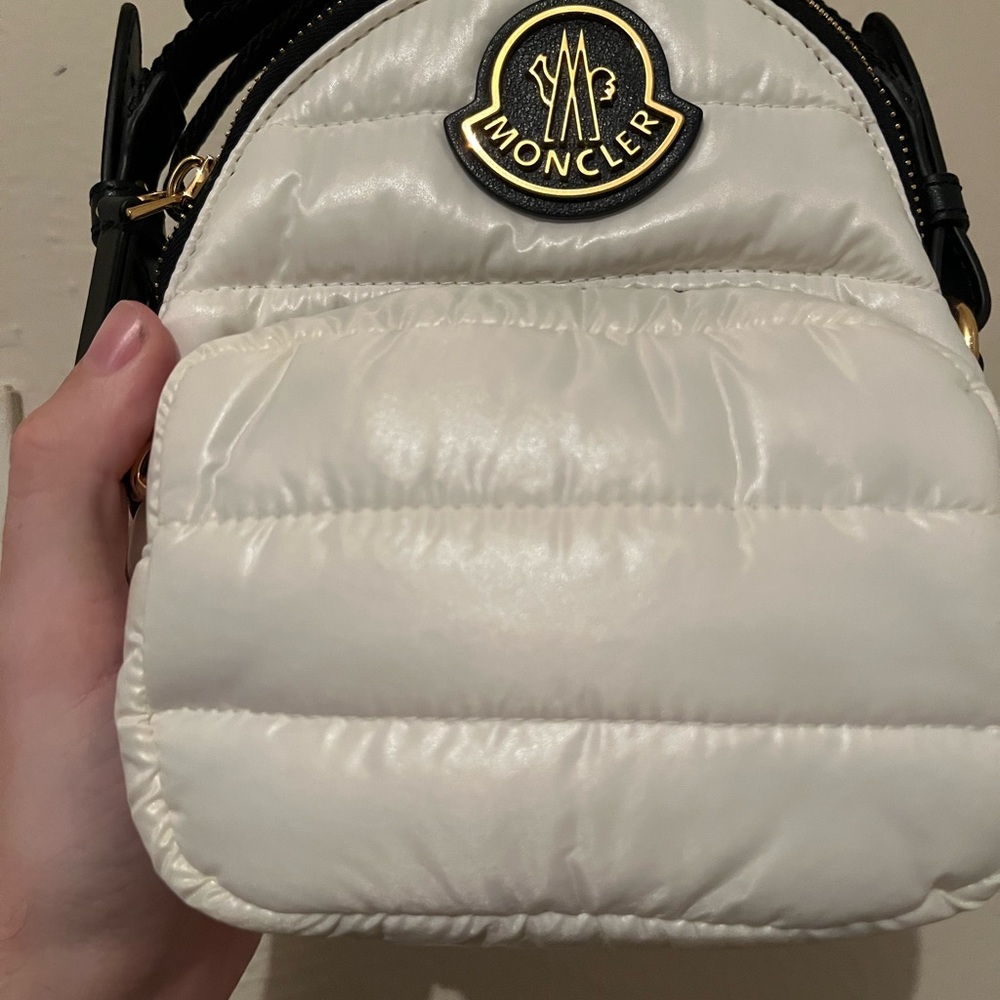 Moncler mini Kilia bag (white)